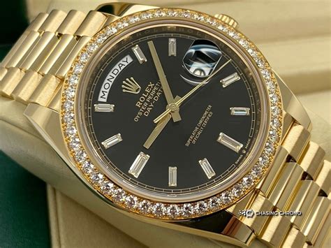 gold rolex bezel crystal yellow face|Rolex bezel replacement cost.